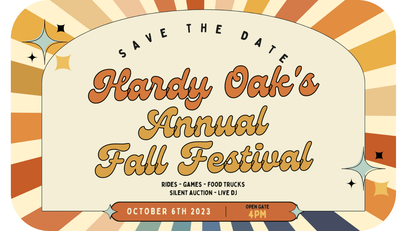 Hardy Oak's Annual Fall Festival Flyer